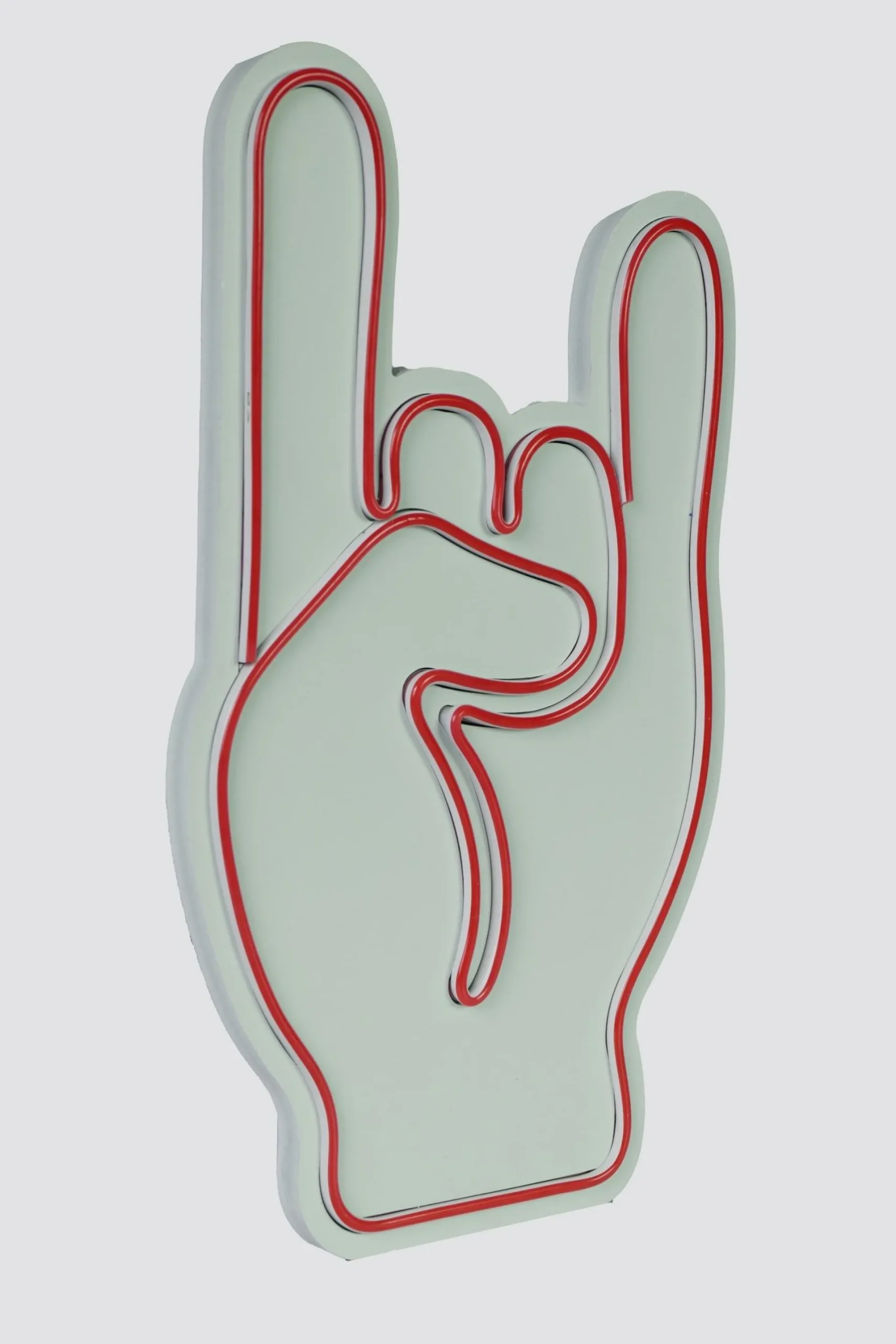 Emob Neon Graph Dekorative LED-Beleuchtung aus Kunststoff | | 25 x 44 x 3 cm