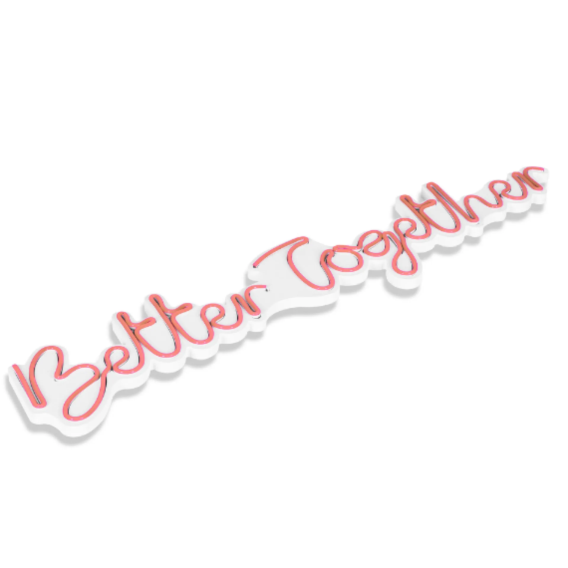 Emob Neon Graph Dekorative LED-Beleuchtung aus Kunststoff | | 84 x 16 x 2 cm