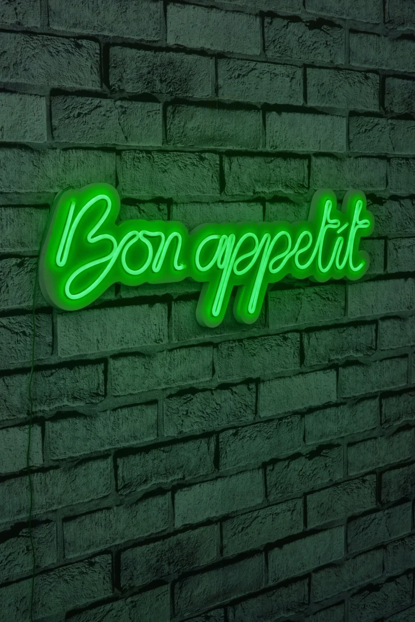 Emob Neon Graph Dekorative LED-Beleuchtung aus Kunststoff | | 60 x 18 x 2 cm