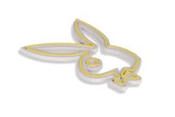 Emob Neonlicht Kaninchen mit Krawatte - Wallity Serie -