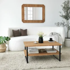 Emob Neta C Couchtisch | Kiefernholz | Eiche