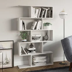 Nilüfer Bücherregal | 100 % MELAMIN | Weiß