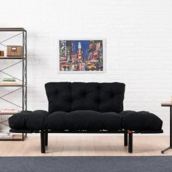 Emob Nitta 2-Sitzer-Schlafsofa | Metallrahmen |