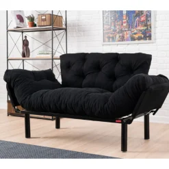 Emob Nitta 2-Sitzer-Schlafsofa | Metallrahmen |