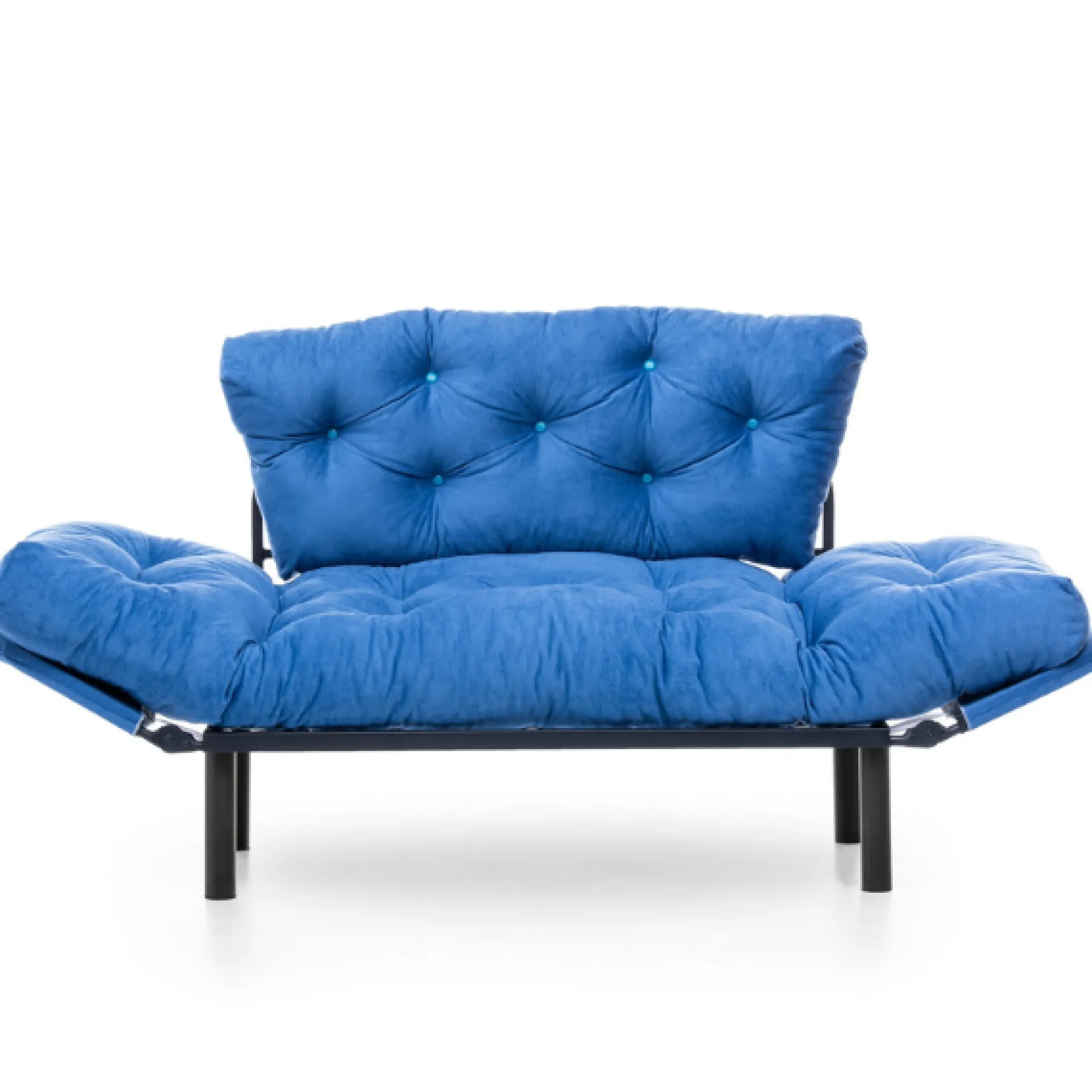 Emob Nitta 2-Sitzer-Schlafsofa | Metallrahmen |