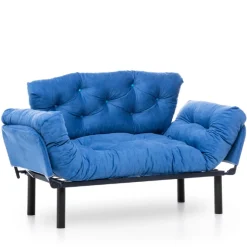 Emob Nitta 2-Sitzer-Schlafsofa | Metallrahmen |