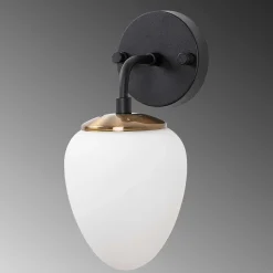 Emob Ns Wandleuchte | METALLGEHÄUSE | , Antik, Creme