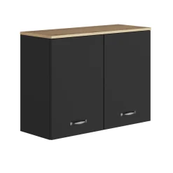 Oberschrank Küche Manchester | 80 x 32 x 60 cm | Helvezia Oak Design