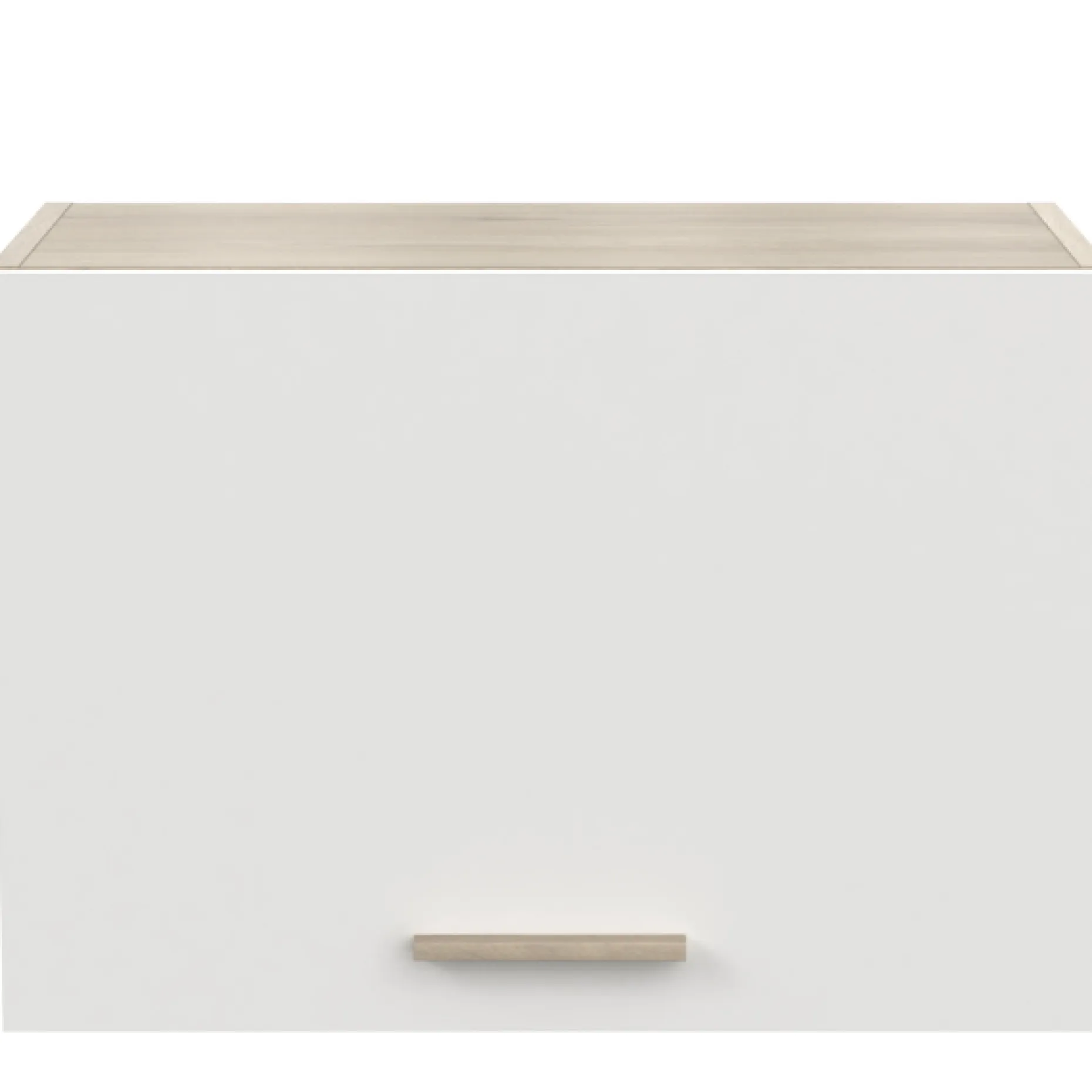 Oberschrank Romanie 60 cm 1 Flügeltür-Kronberg Eiche/Mattweiß