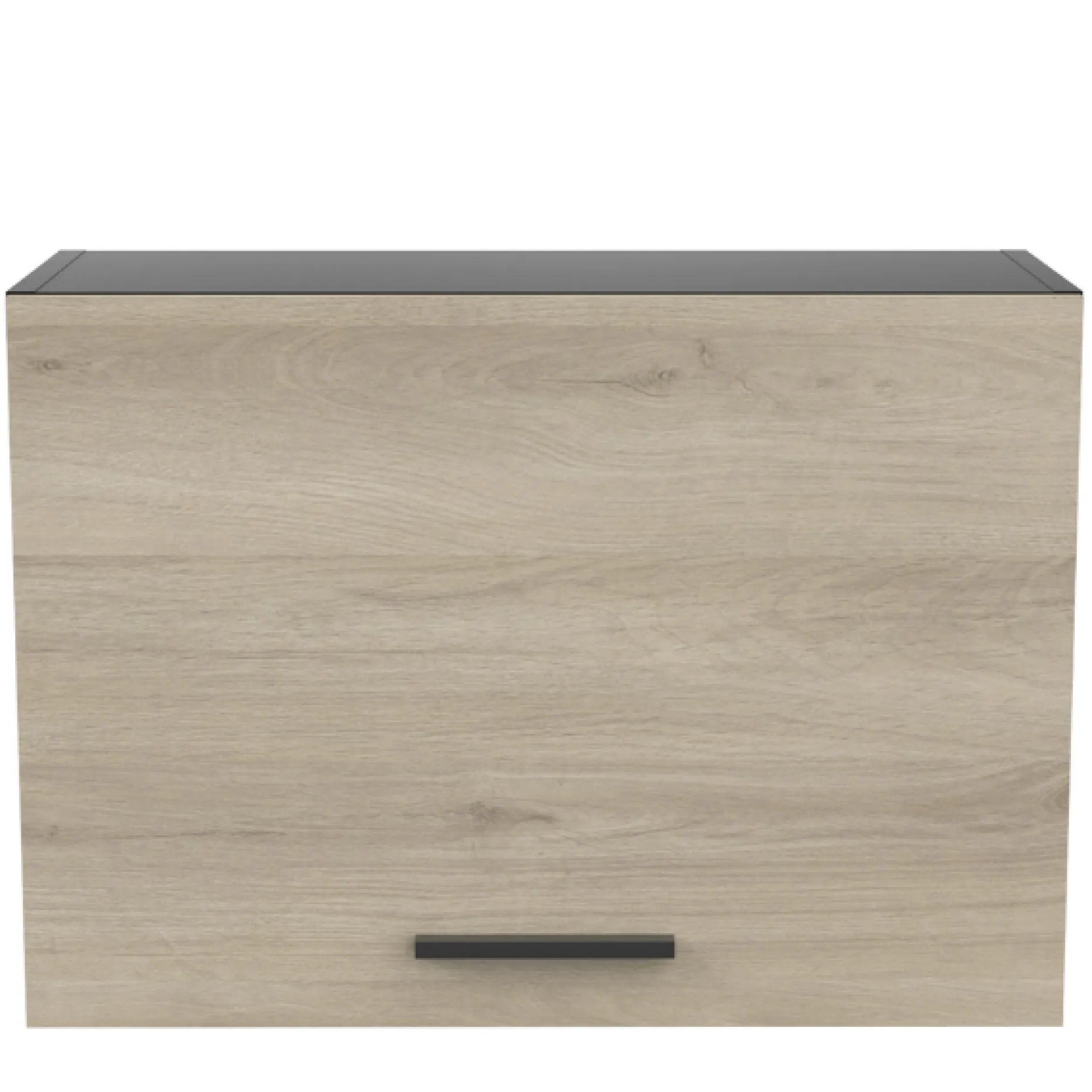Oberschrank Romanie 60 cm 1 Flügeltür-Kronberg Eiche/Mattschwarz