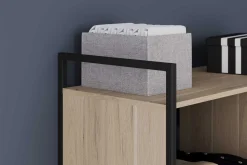Offener Kleiderschrank Morisson - 120x44x200cm - Eiche Dekor