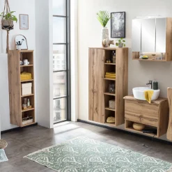 Offener Schrank Karan 30x35x130cm - Eiche