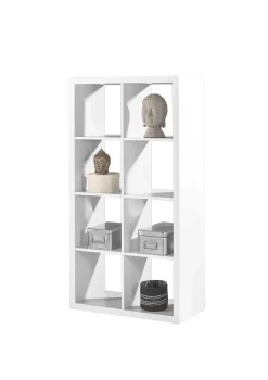 Offenes Bücherregal Style | 77 x 38 x 147 cm | Weiß