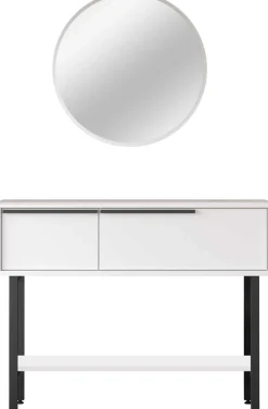 Emob ON12 Sideboard | 100x30x76cm | mit Spiegel |