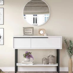 Emob ON12 Sideboard | 100x30x76cm | mit Spiegel |