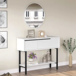 Emob ON12 Sideboard | 100x30x76cm | mit Spiegel |