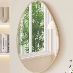 Rousseau Organischer Spiegel Rana | 50 x 80 cm | Old Oak Design