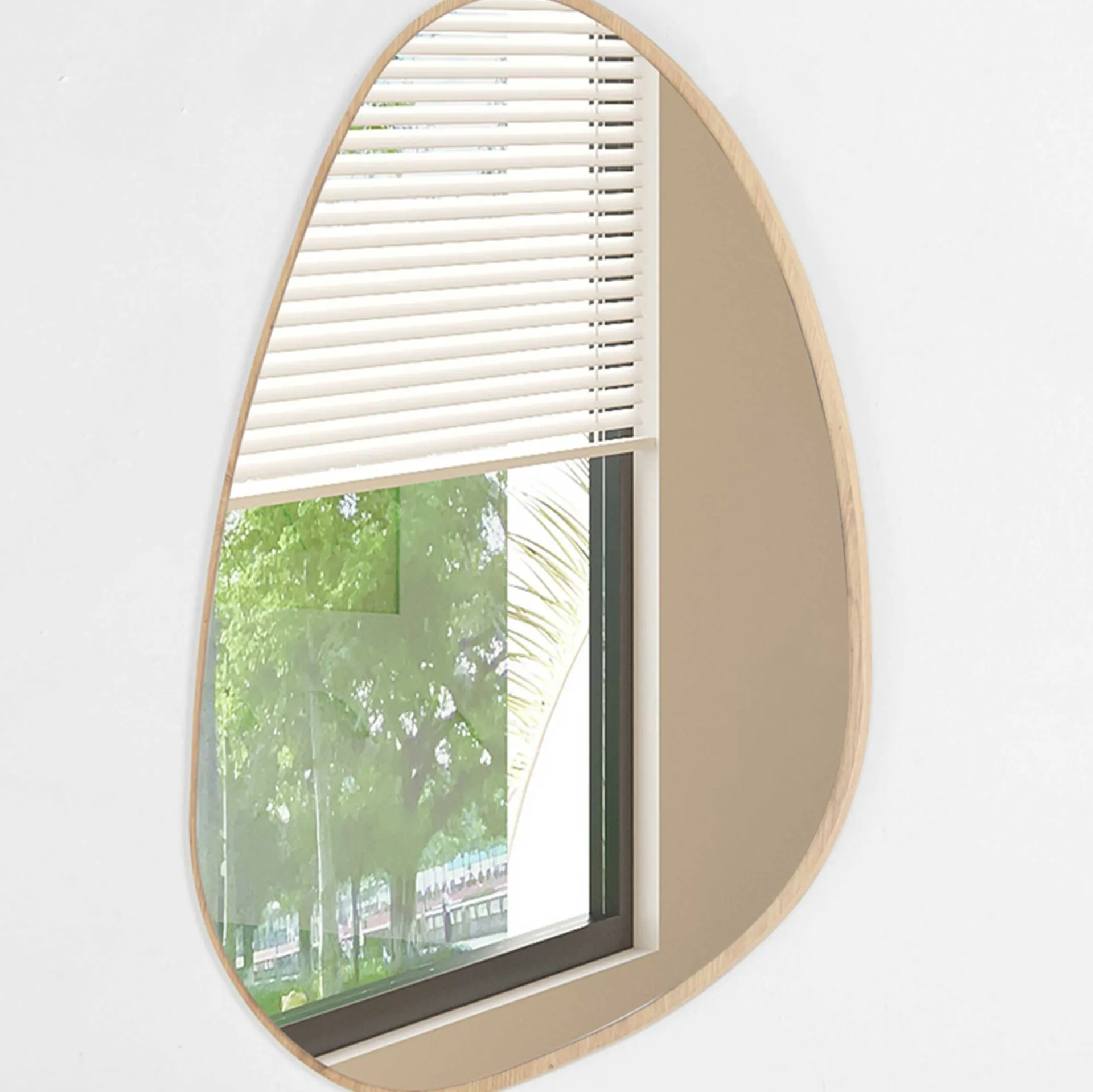 Rousseau Organischer Spiegel Roza | 60 x 80 cm | Old Oak Design