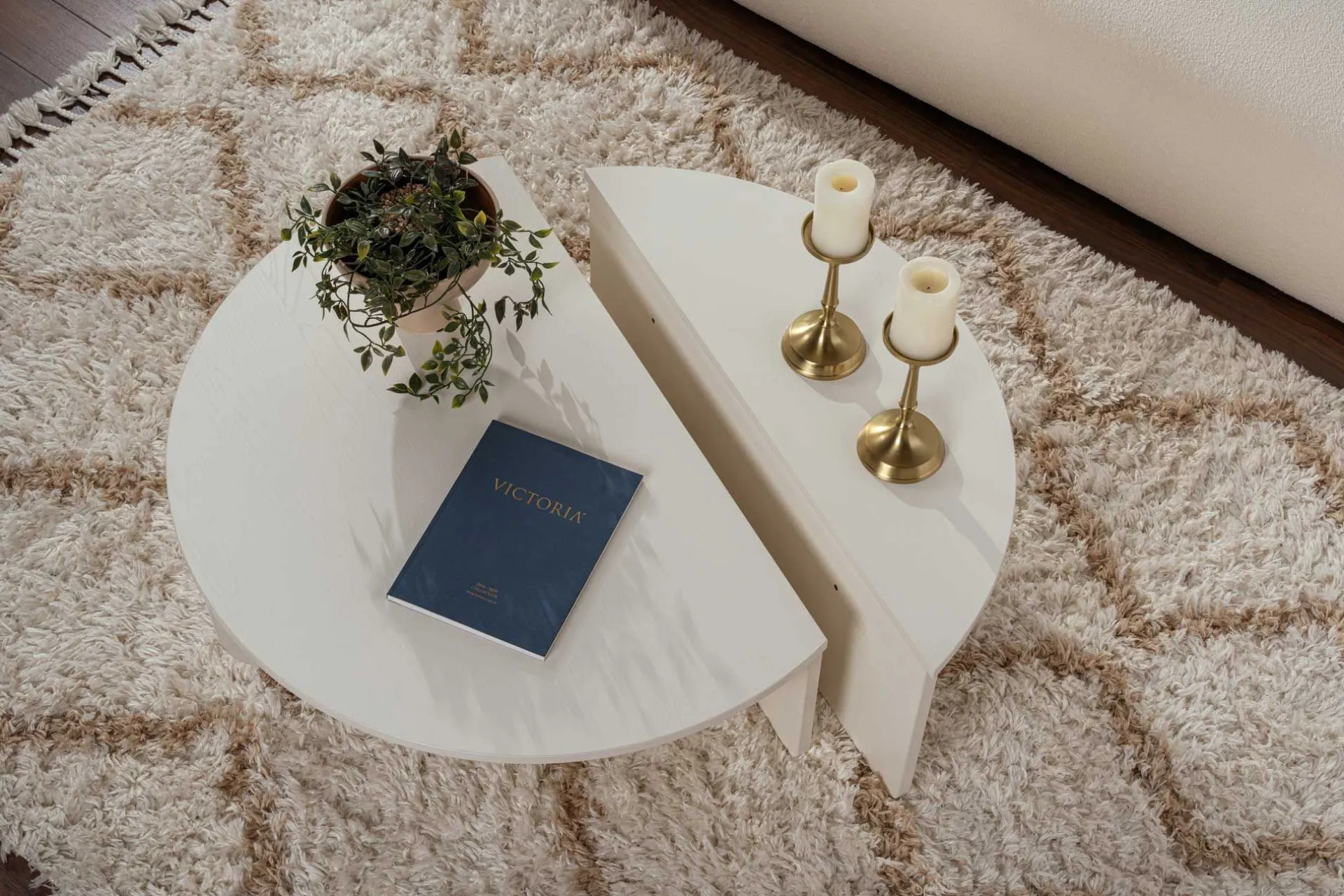 Emob Orion Couchtisch | 100% MELAMIN | Holz
