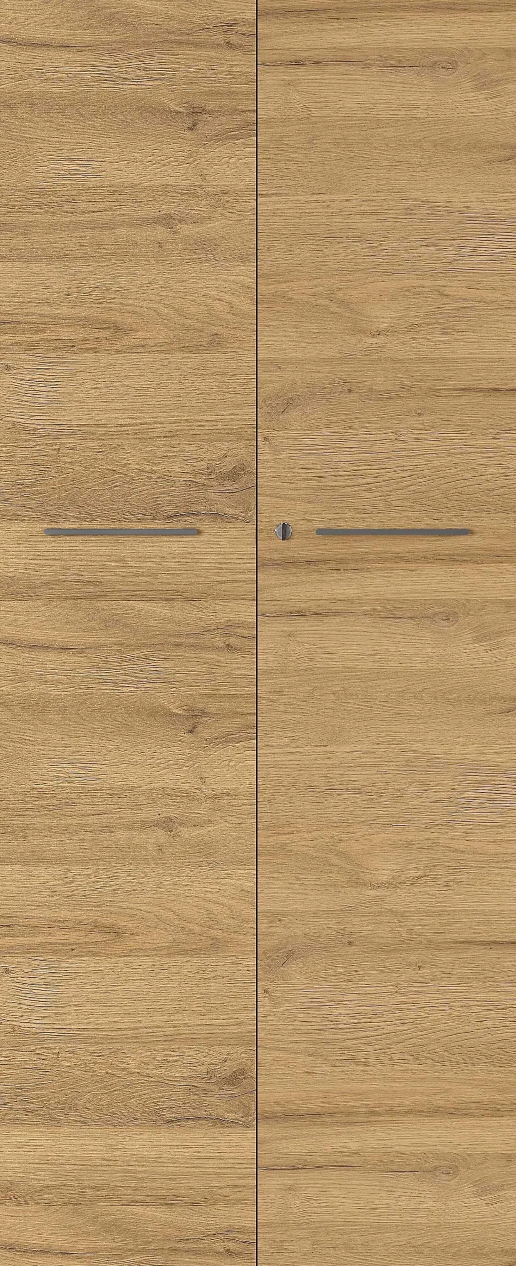 Osmond 80cm Aktenschrank mit 2 Türen - Eiche/Graphit