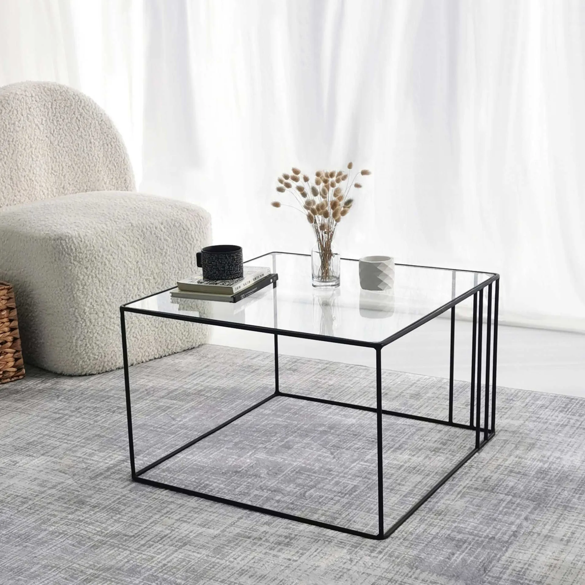 Emob Outline Couchtisch | METALLRAHMEN |