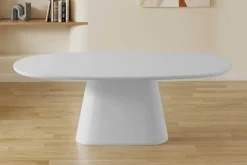 Rousseau Ovaler Esstisch Tavares - 220x100x76cm - ecru