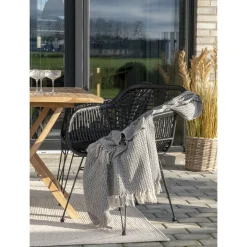 House Nordic Oviedo Gartentisch - 120x80x75 cm - Teakholz massiv