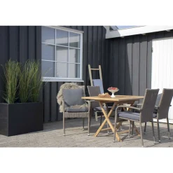 House Nordic Oviedo Gartentisch - 120x80x75 cm - Teakholz massiv