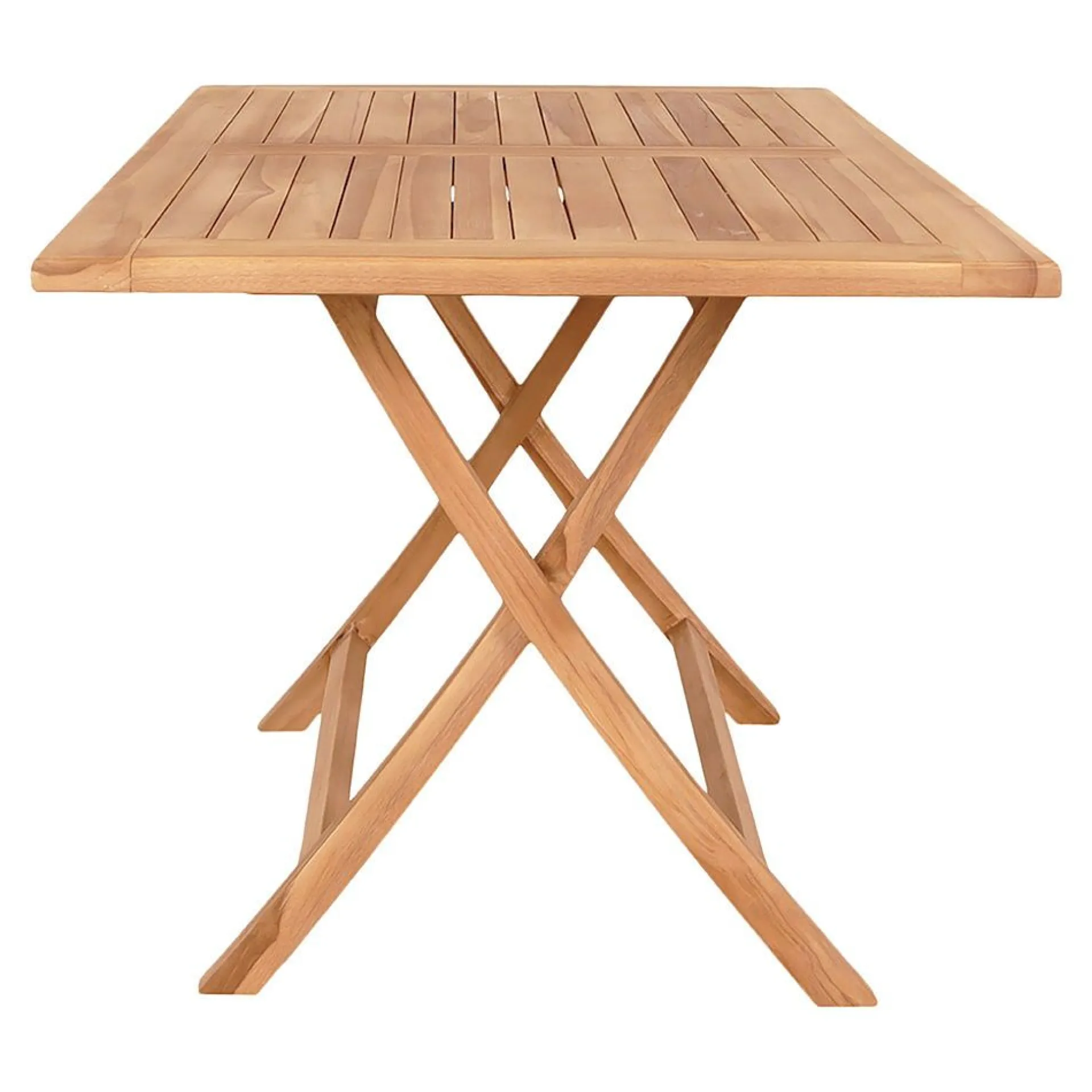 House Nordic Oviedo Gartentisch - 120x80x75 cm - Teakholz massiv