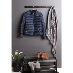 House Nordic Padova Garderobe - | Kiefernholz und Stahl, 5 Haken