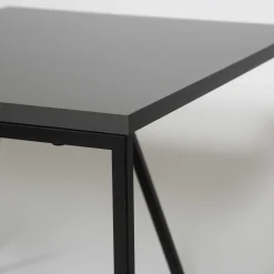 Emob Pal Couchtisch-Set | 100 % MELAMIN | , Schwarz