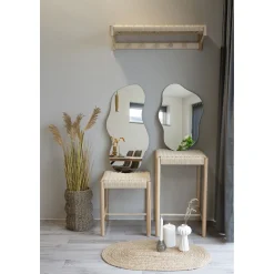 House Nordic Palermo Glasspiegel - Organische Form, 40x60cm