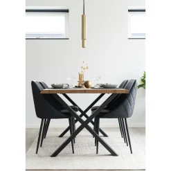 House Nordic Pariser Pendelleuchte aus Messing mit Stoffkabel