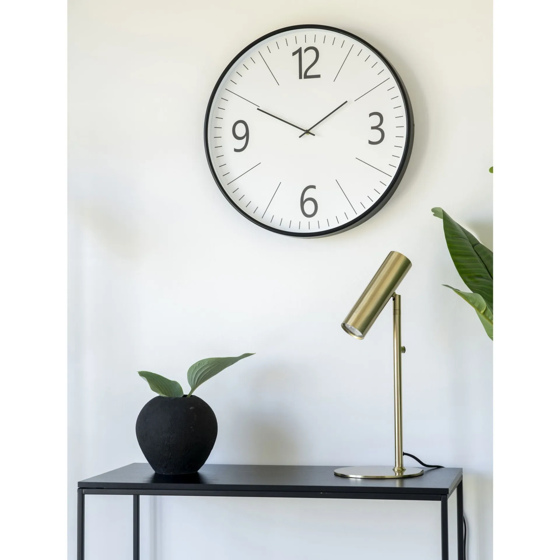 House Nordic Paris Messing Tischlampe - Elegantes Design, 200 cm Stoffkabel
