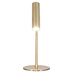 House Nordic Paris Messing Tischlampe - Elegantes Design, 200 cm Stoffkabel