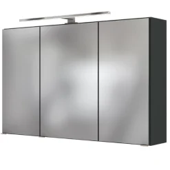 Held PiscaBadezimmer : Hängeschränke, Spiegelschrank, Waschtischschrank, Säulenschrank - graphitgrau