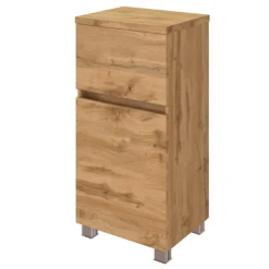 Held PiscaBadezimmer : Wandschränke, Spiegelschrank, Waschbeckenschrank, Säulenschrank - Eiche Dekor
