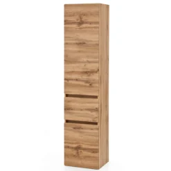 Held PiscaBadezimmer : Wandschränke, Spiegelschrank, Waschbeckenschrank, Säulenschrank - Eiche Dekor