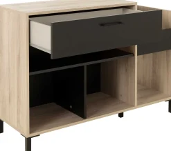 Plattenschrank Florida - Eiche Kronberg hell