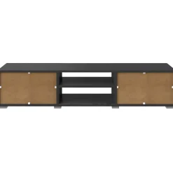 Podium TV-Möbel 140 cm - schwarz/Beton