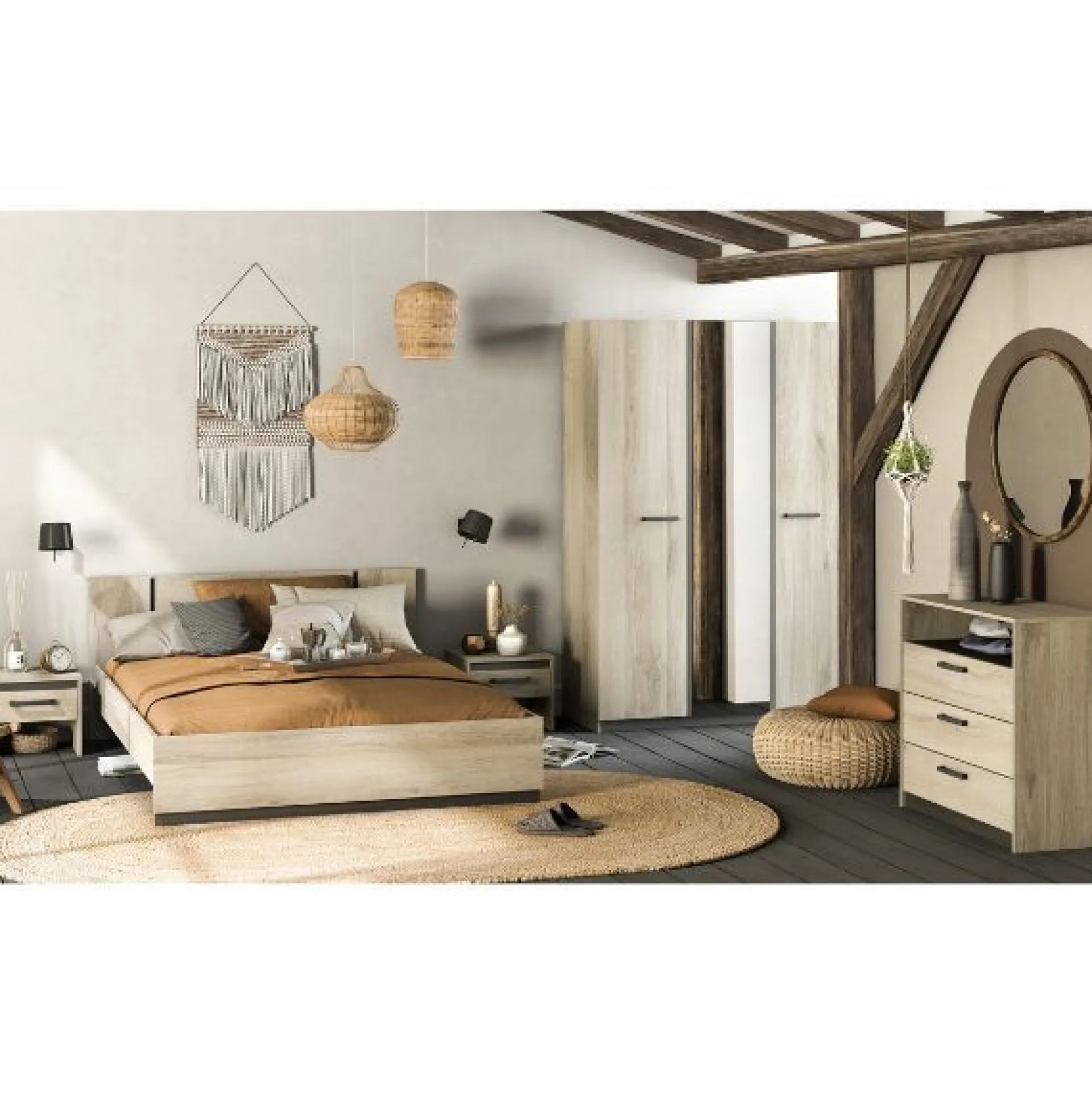 Gescova Polsterset Casablanca Heritage Papyrus für Gartenstuhl - - 148x70x70 cm