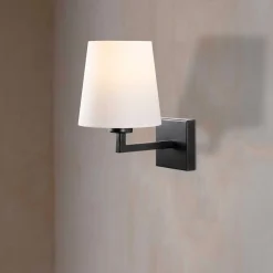 Emob Profil Wandleuchte | METALLGEHÄUSE | Schwarz, Weiß