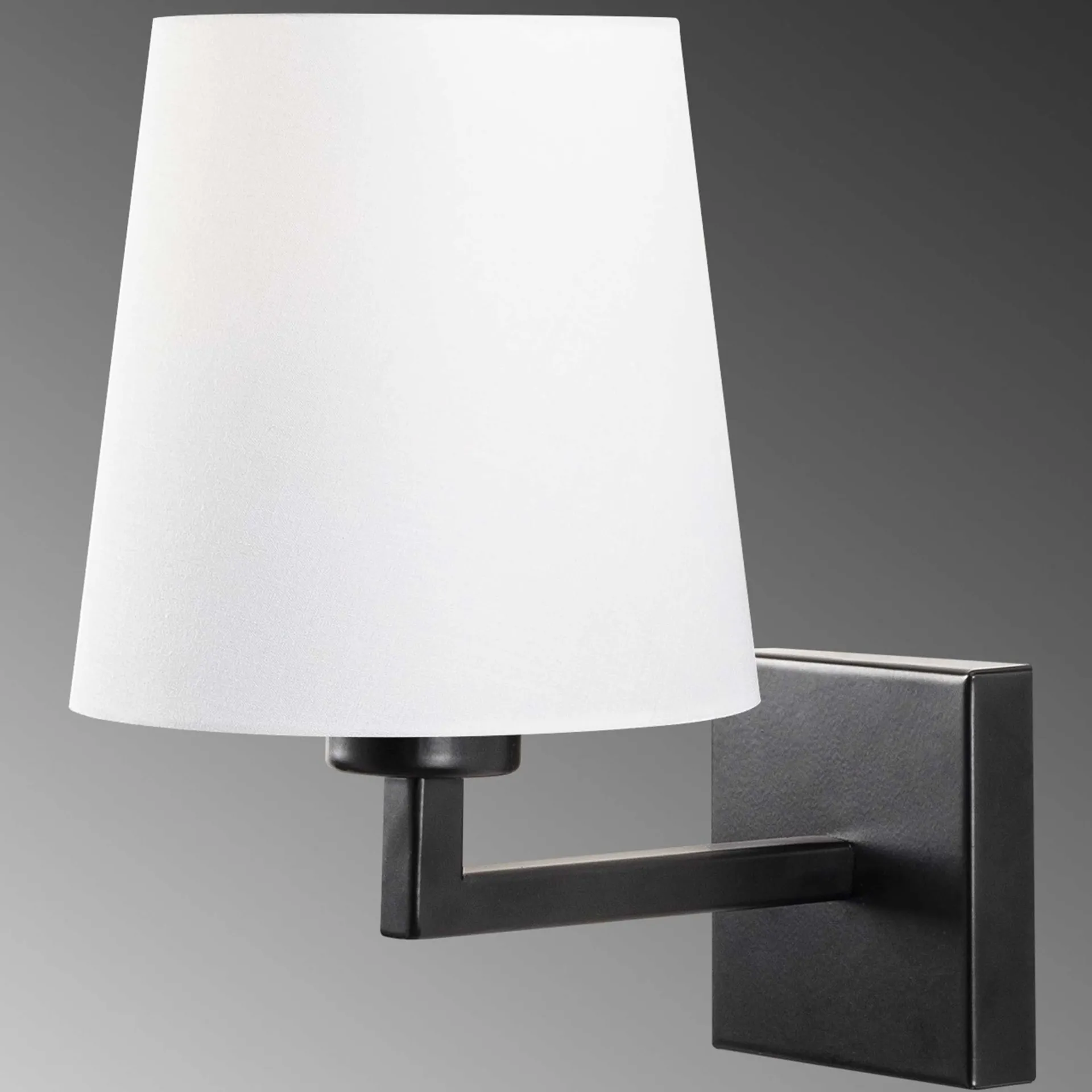 Emob Profil Wandleuchte | METALLGEHÄUSE | Schwarz, Weiß