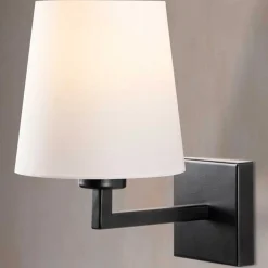 Emob Profil Wandleuchte | METALLGEHÄUSE | Schwarz, Weiß