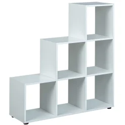 Raumteiler Luini 6 Fächer - weiß