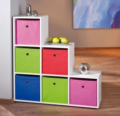 Raumteiler Luini 6 Fächer - weiß