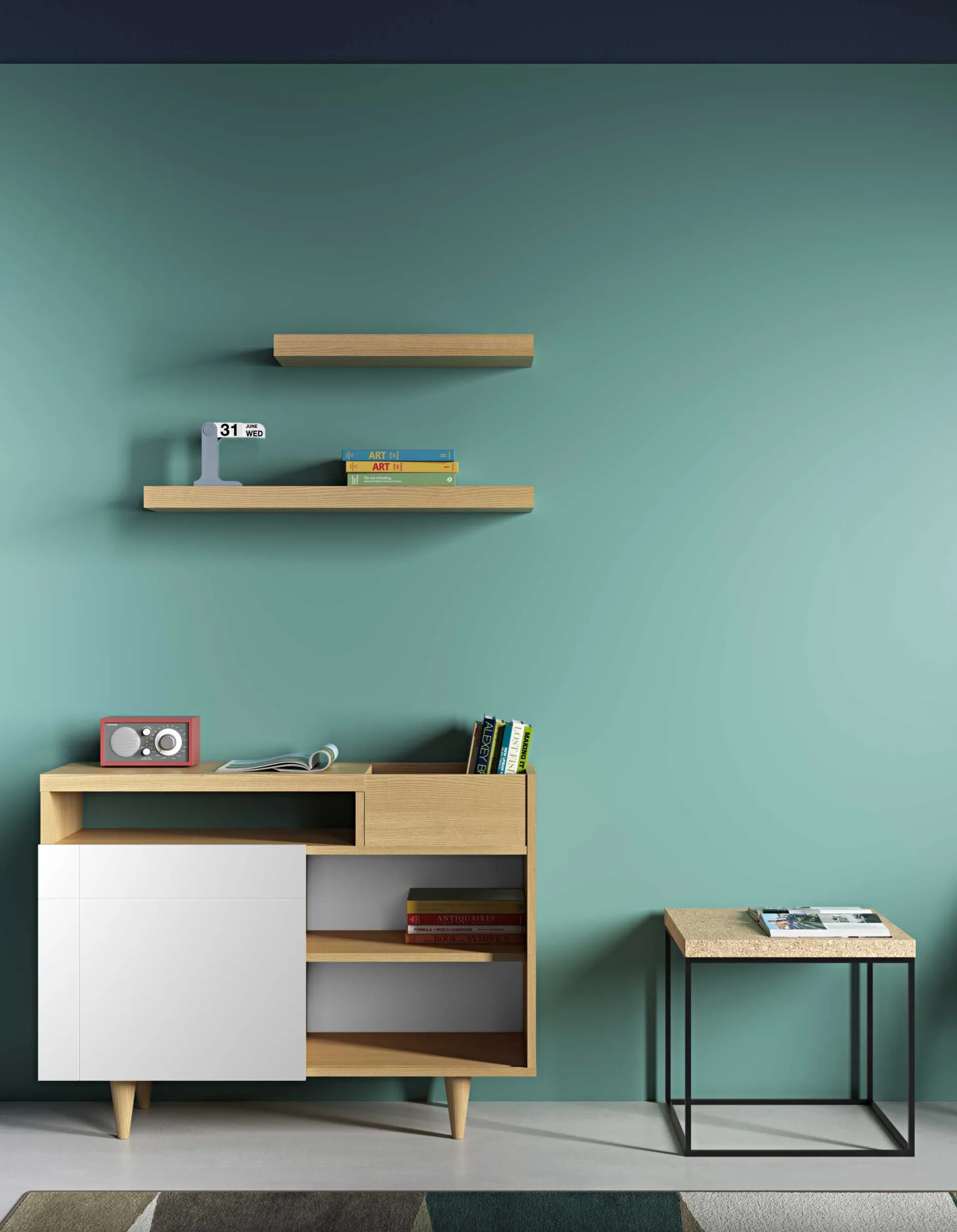 Regal Balda 60cm - Eiche