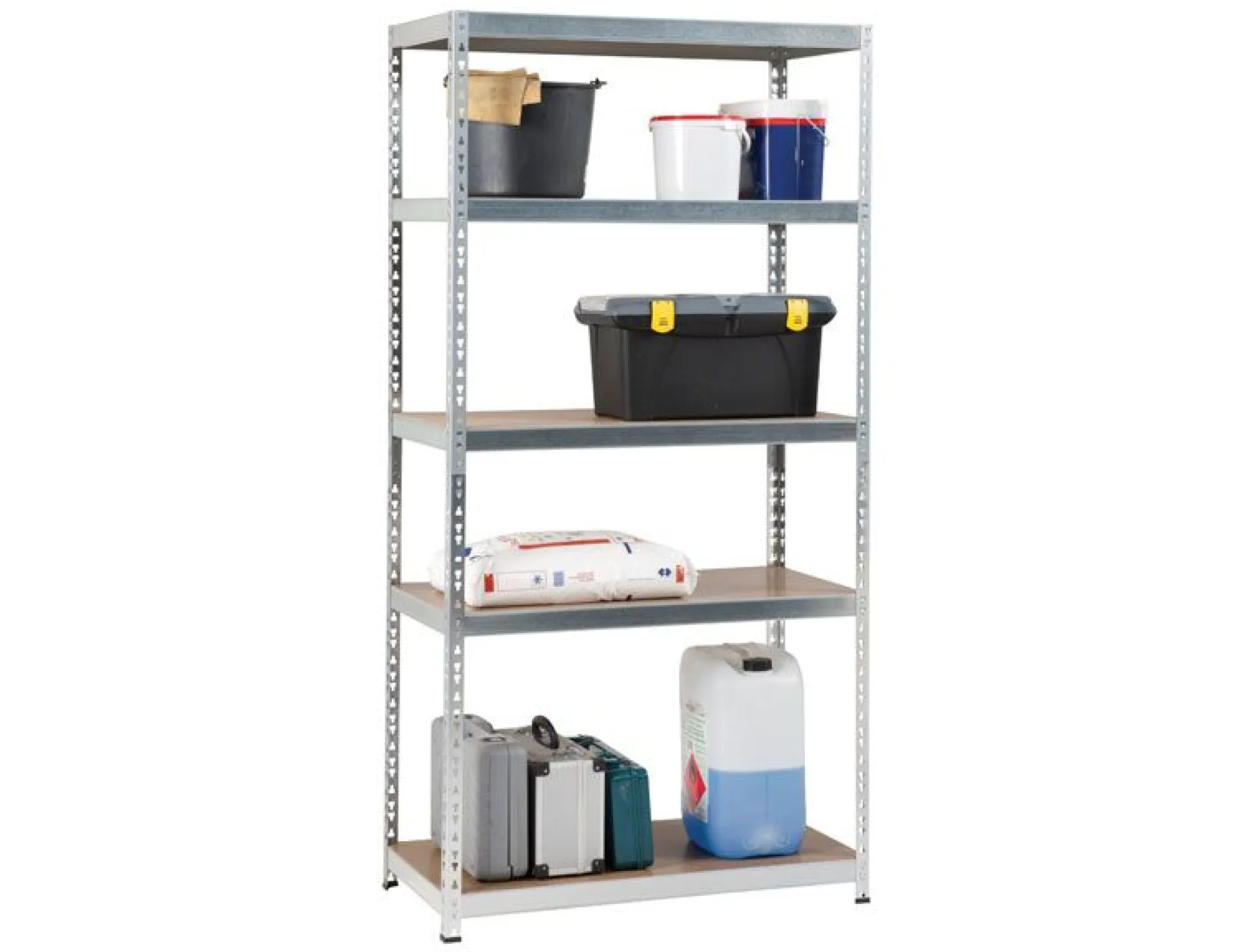 Regalschrank Heavy Duty 300 kg 5 Fachböden