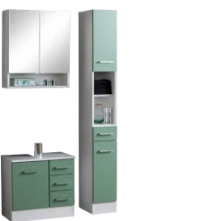 Held RiccaBadezimmer : Spiegelschrank, Waschbeckenunterschrank, Säulenschrank -