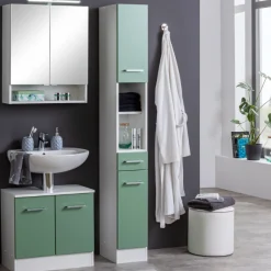 Held RiccaBadezimmer : Spiegelschrank, Waschbeckenunterschrank, Säulenschrank -